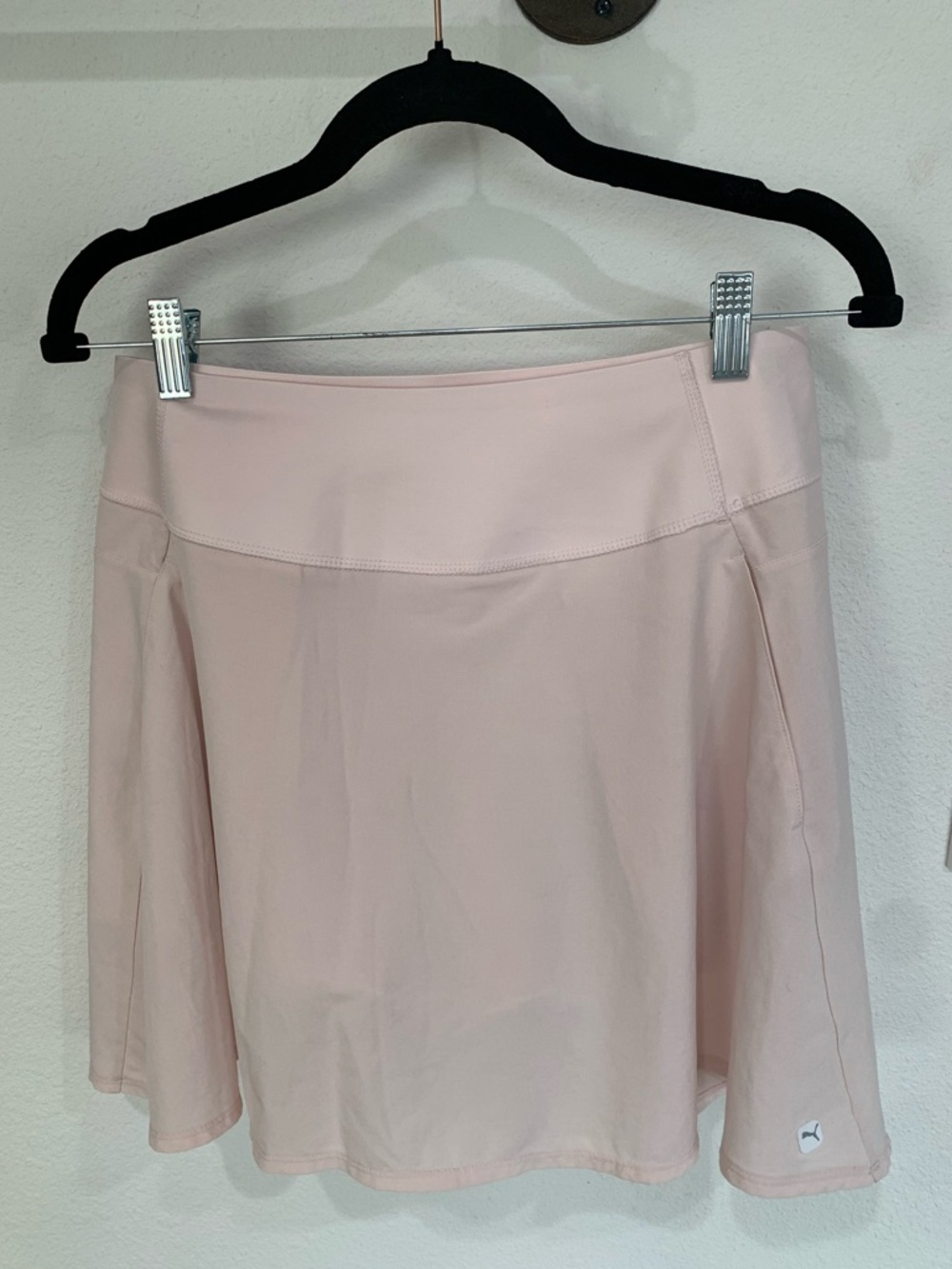Puma Pale Pink Athletic Skirt, Tennis, Golf, Skort, L